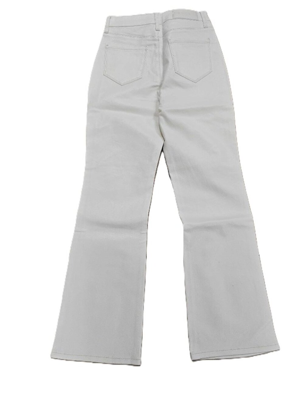 THE NOLI SHOP Aria Coated Flare Jean Vanilla Classic and Petite - Picture 8 of 8